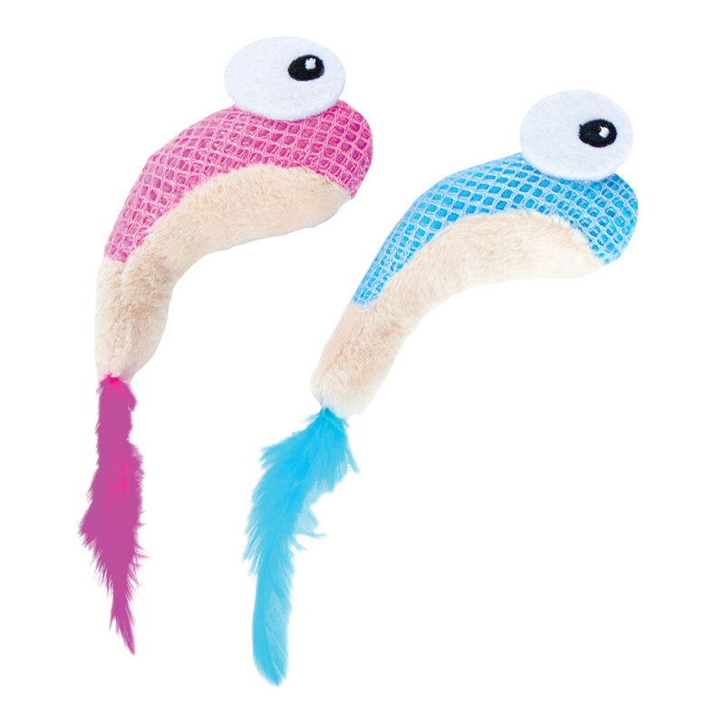 Petstages, Catnip Dental Shrimpies - 2 Pk image number null