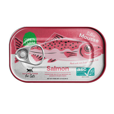 Open Farm, Can, Feline - Topper - Salmon Mousse - 89 g