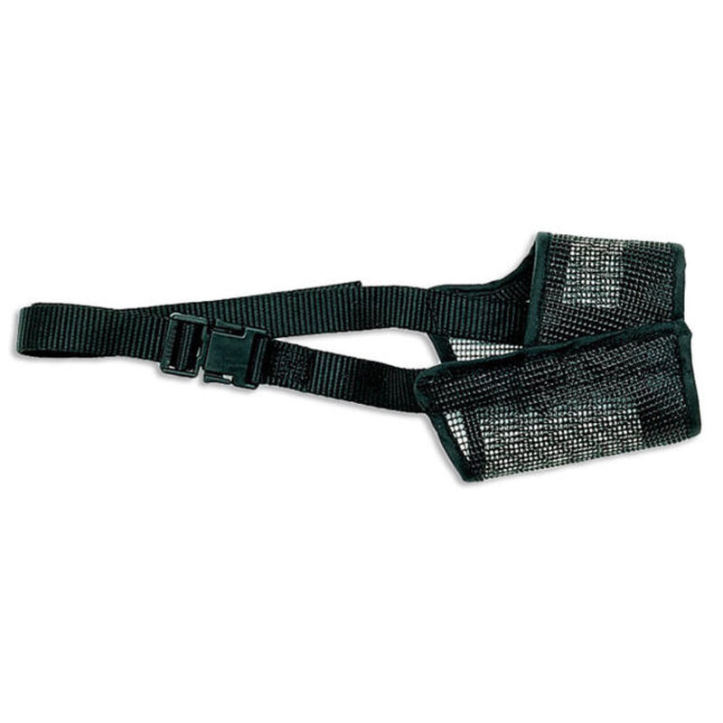 Coastal Black Nylon Dog Muzzle - Black - 8 image number null