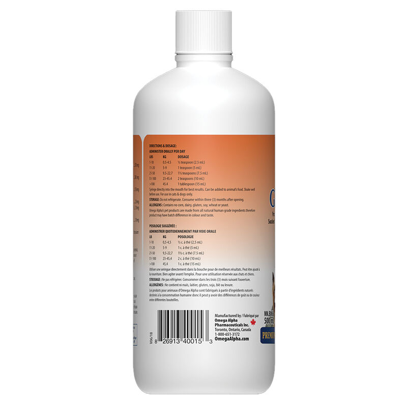 Omega Alpha, Glucosapet - 500 ml image number null