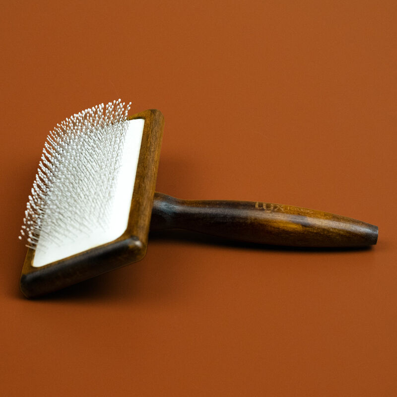Tux, Studio Beaded Pin Brush &ndash; Dog Grooming Tool image number null