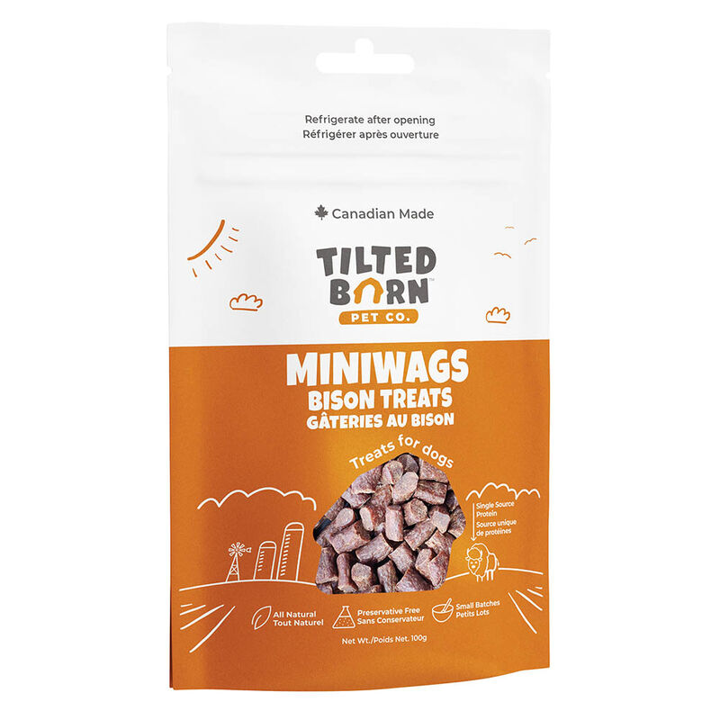 Tilted Barn, Bison Miniwags, 100 g image number null