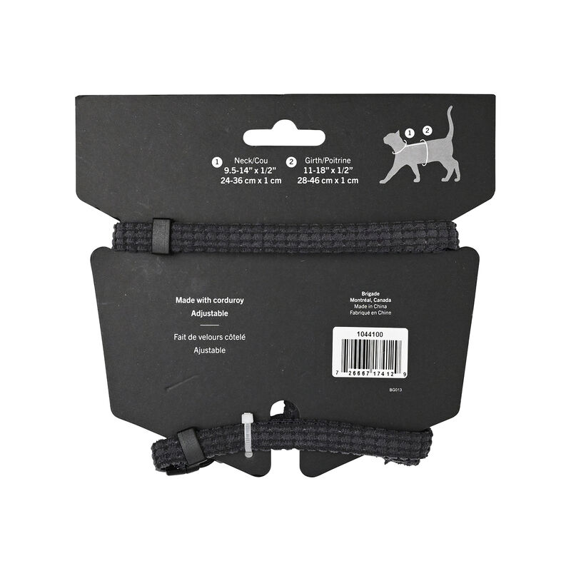 Brigade, Corduroy Harness -  Charcoal image number null
