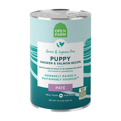Open Farm, Puppy Chicken & Salmon Recipe Wet Dog Food - 354 g