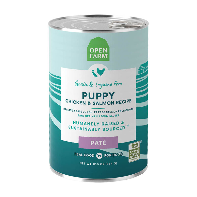 Open Farm, Puppy Chicken & Salmon Recipe Wet Dog Food - 354 g image number null