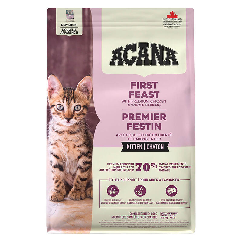 Acana, Kitten - First Feast - Dry Cat Food image number null