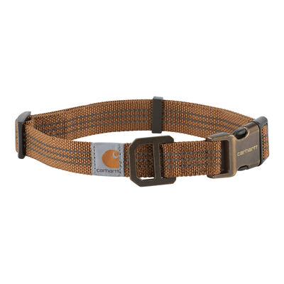 Carhartt Nylon Webbing Dog Collar - Light Brown