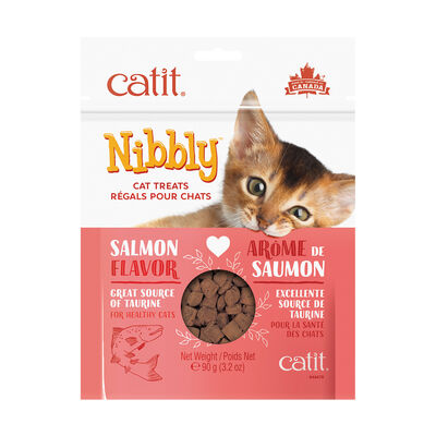 Catit, Feline Nibbly Treats - Salmon - 90 g