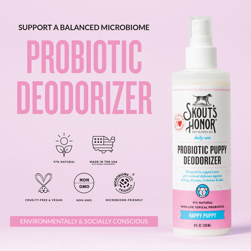 Skouts Honor, Happy Puppy - Deodorizer - Lilac - 236 ml image number null