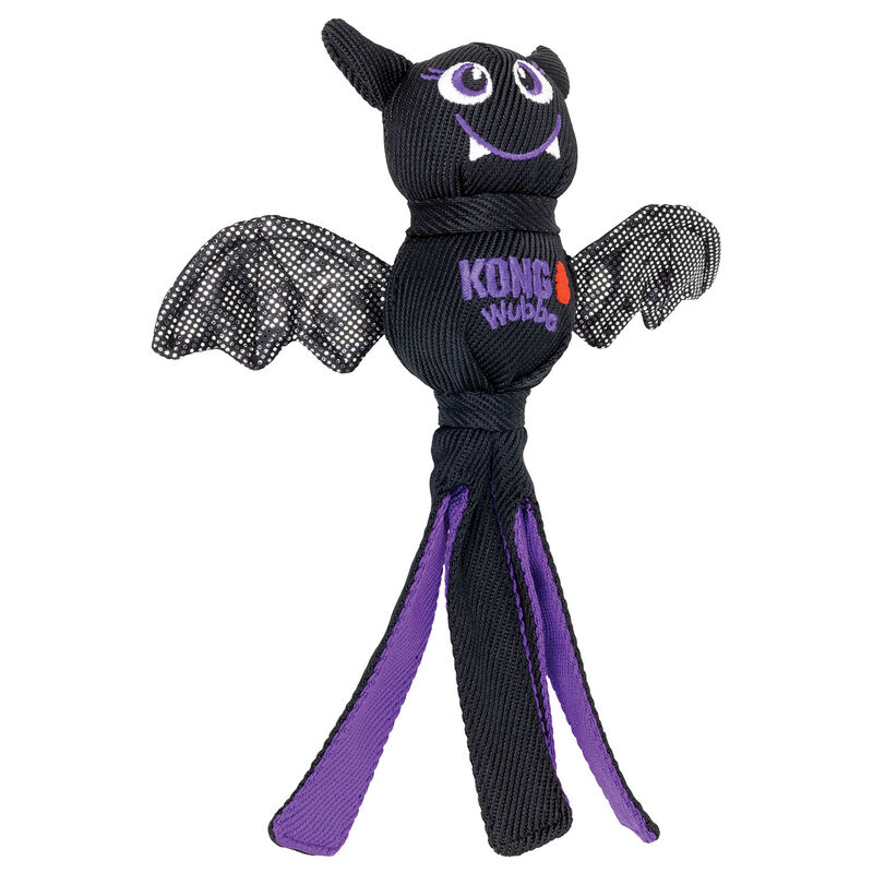 KONG Halloween Wubba Ballistic Bat Dog Toy - S image number null