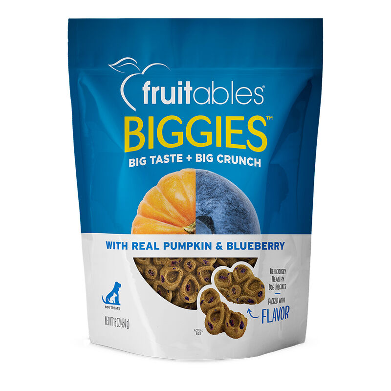 Fruitables, BIGGIES Pumpkin & Blueberry - 454 g image number null