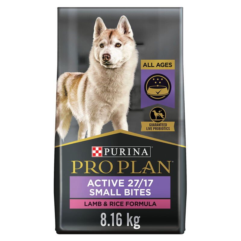 Purina Pro Plan Sport Small Bites 27/17, All Ages, Lamb & Rice Dry Dog Food image number null