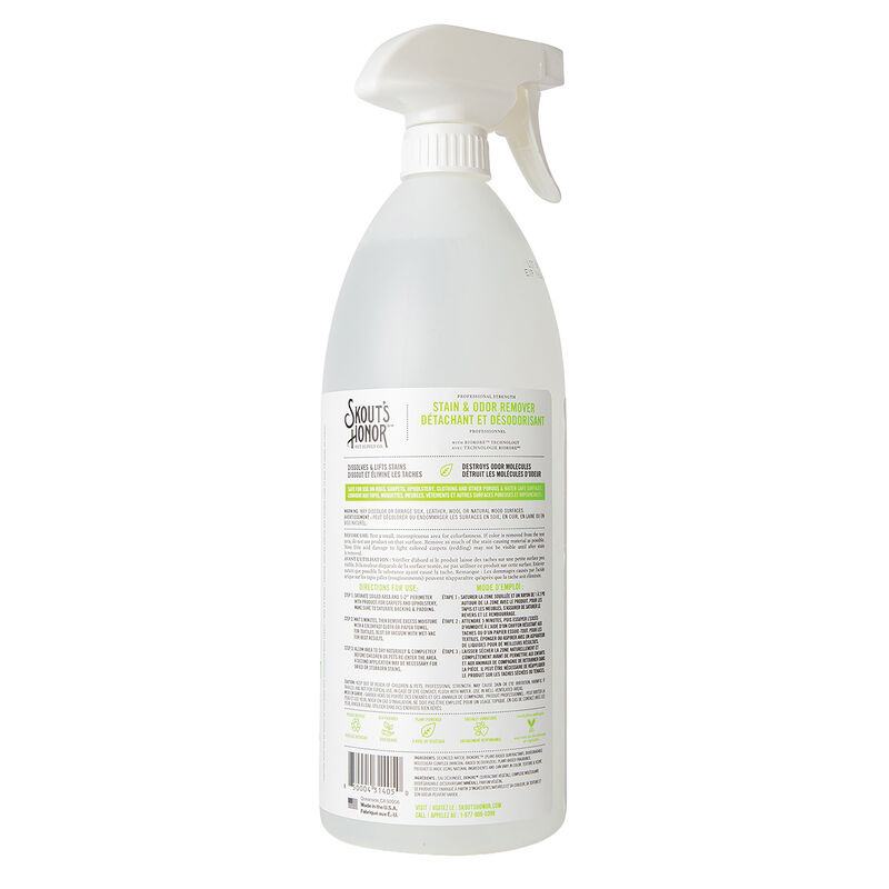 Skouts Honor, Stain & Odor Remover - 35 oz image number null