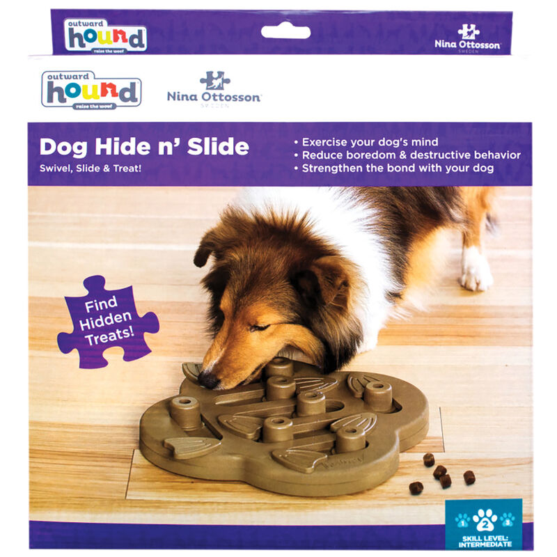 Outward Hound, Nina Ottosson, Hide-N-Slide Treat Puzzle image number null