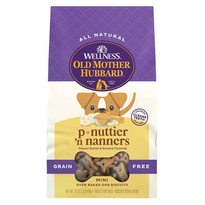 Old Mother Hubbard, Grain Free - P'Nuttier 'N Nanners - Mini - 454 g