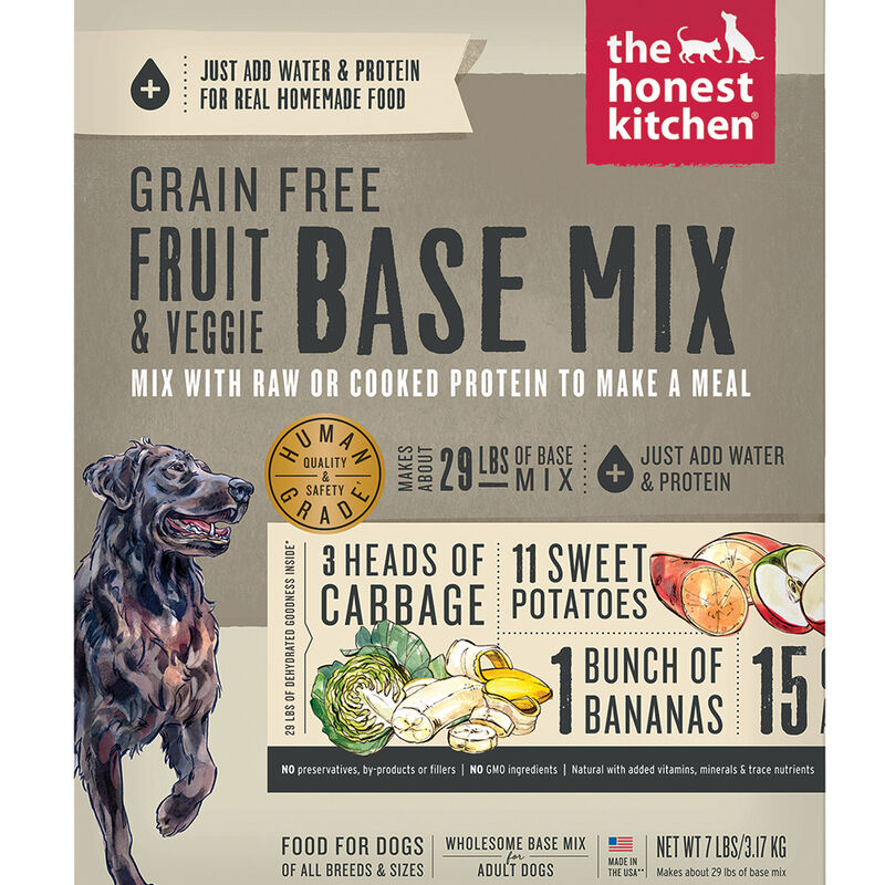 The Honest Kitchen, Grain Free Fruit & Veggie - Freeze Dried Dog Food image number null