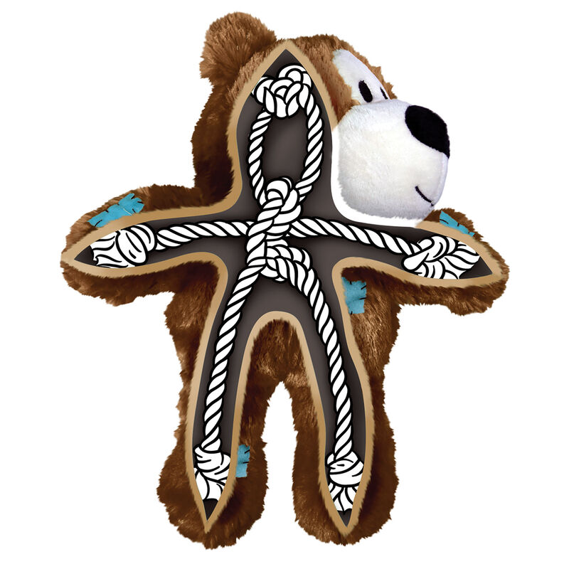 KONG Wild Knots Sport Bear Dog Toy image number null