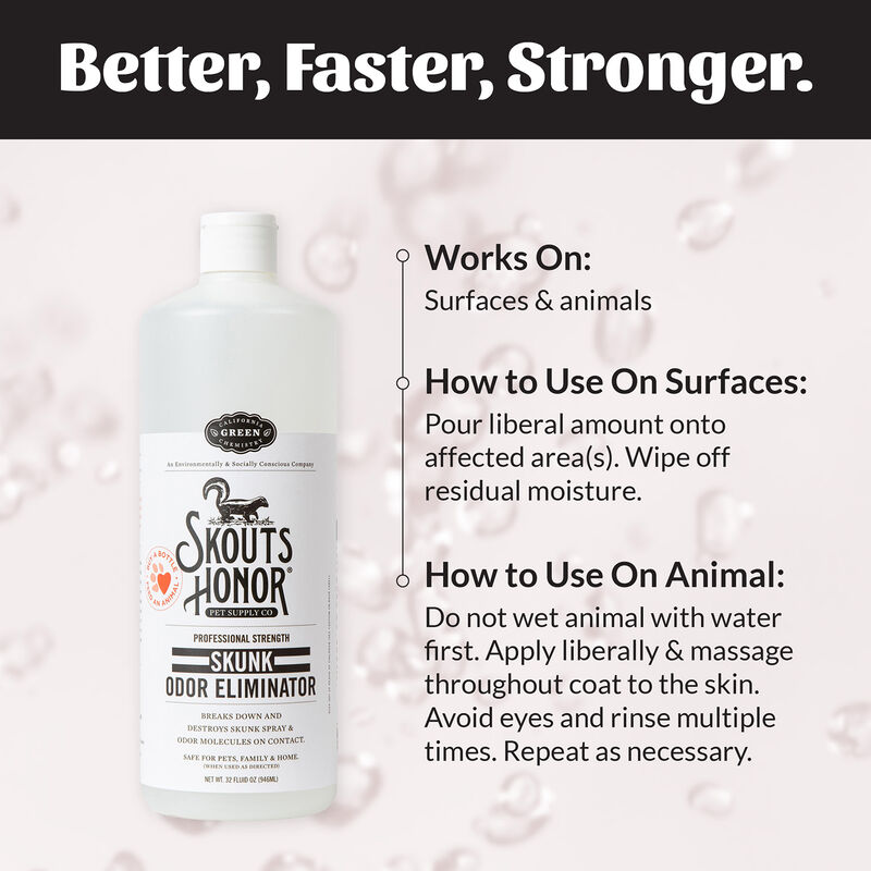Skouts Honor, Skunk Odor Eliminator - 32 oz image number null
