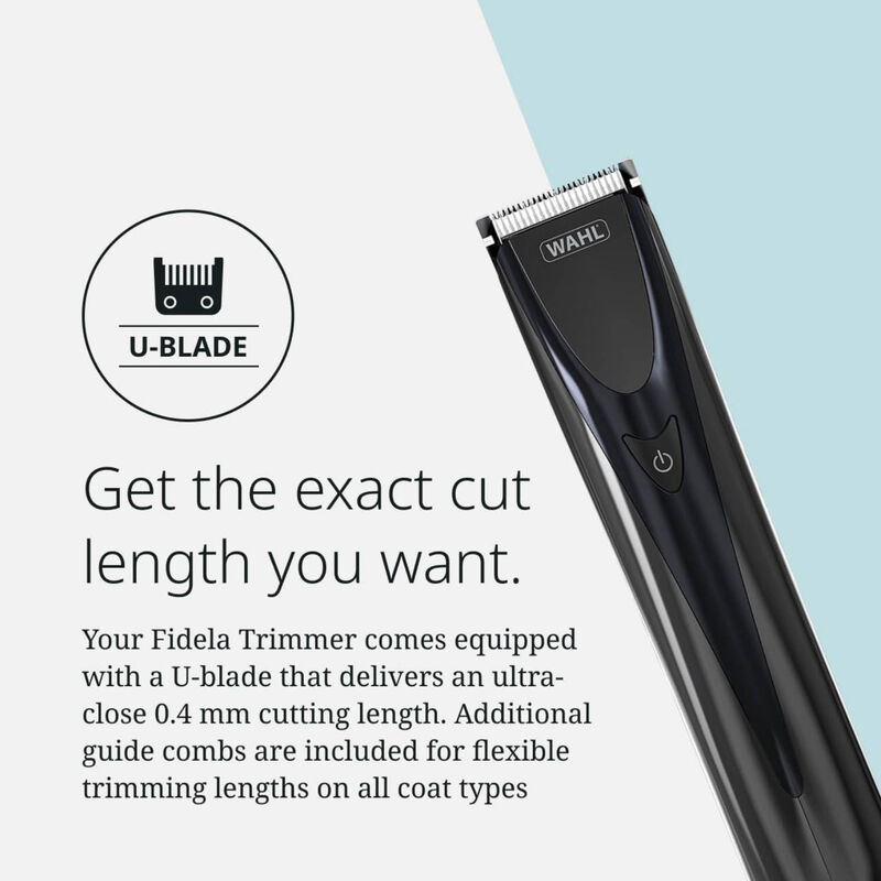 Wahl Fidela Pro Animal Cordless Trimmer - Black image number null