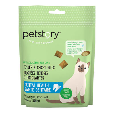 Petstory, Tender and Crispy Bites - Dental Health - 115 g