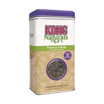 KONG, Naturals Premium Catnip - 2 oz - Catnip Cat Toy