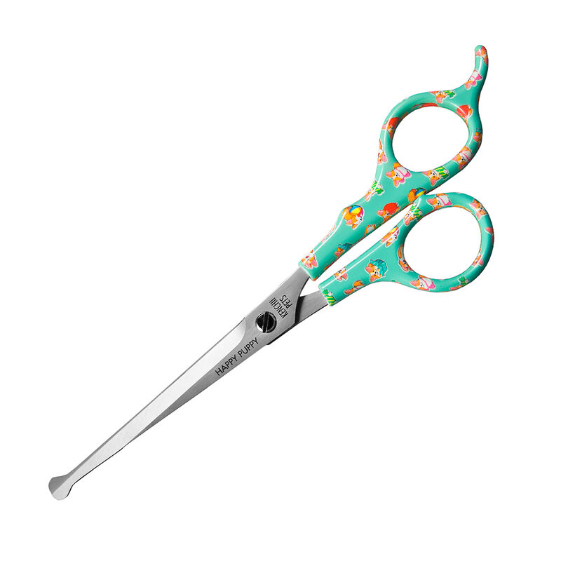 Kenchii, Happy Puppy, Ball Tip Shears - 6.5" image number null