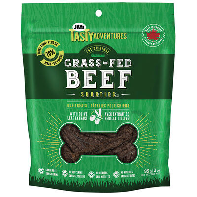 JAY'S TASTY ADVENTURES, Grass-Fed Beef Shorties