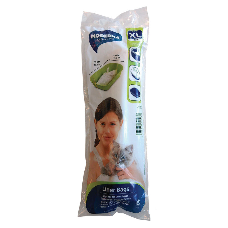 Moderna Litter Liner Bags - 10 pk image number null