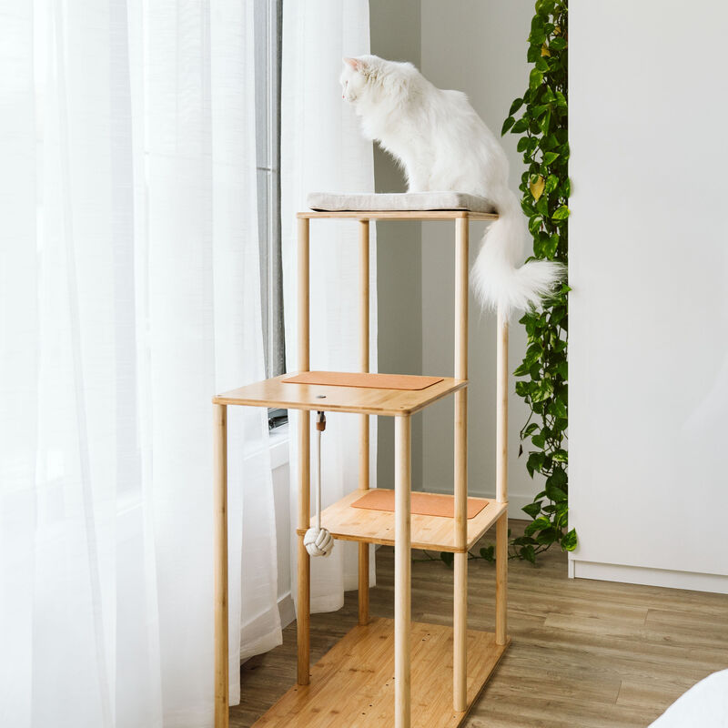 BeOneBreed Modukatt Bamboo Cat Tree image number null