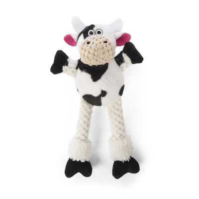 goDog Checkers Skinny Cow - Dog Toy