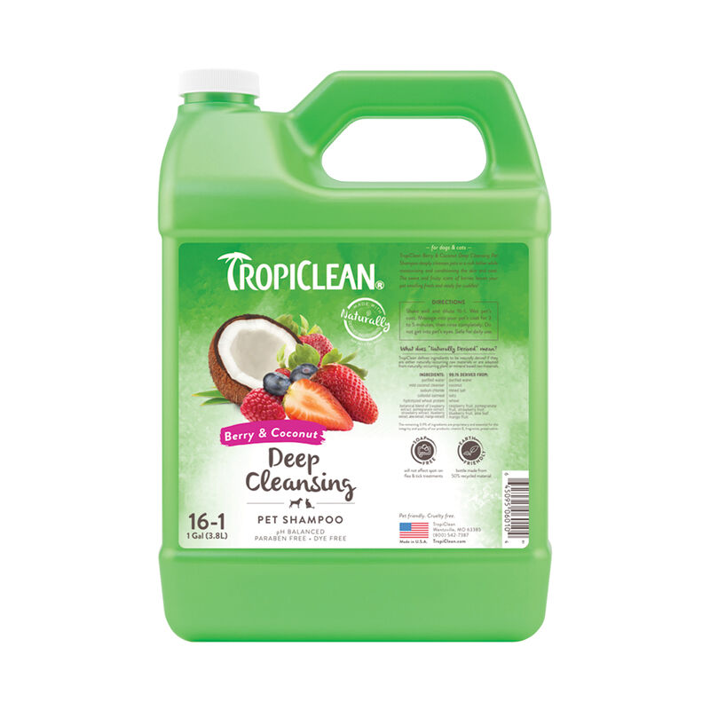 Tropiclean, Berry & Coconut Shampoo image number null