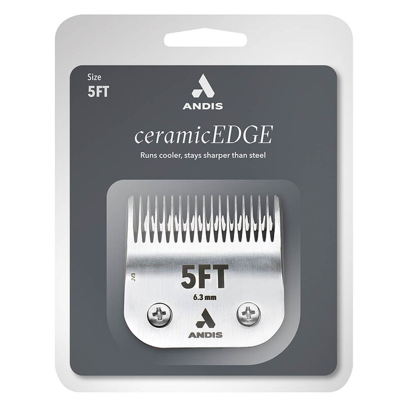 Andis, CeramicEdge Blade - #5FT - 1/4" - Grooming Blade image number null
