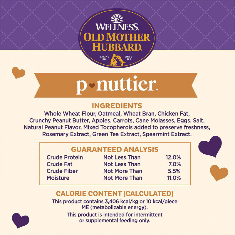 Old Mother Hubbard, P-Nuttier Biscuits - Mini image number null