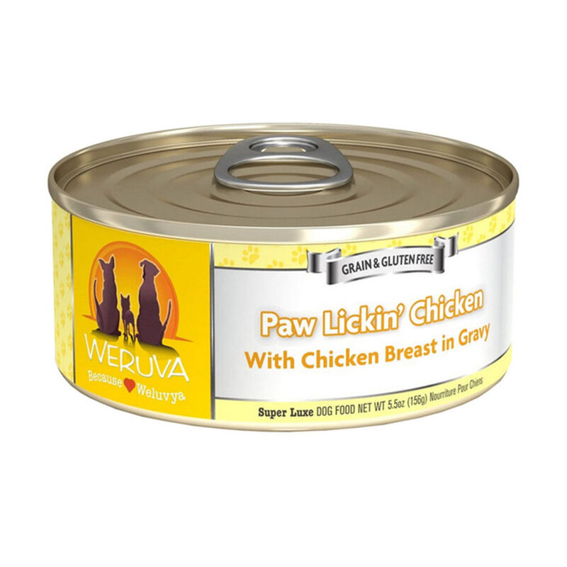 Weruva, Can, Adult - Paw Lickin' Chicken - Shreds - Wet Dog Food image number null