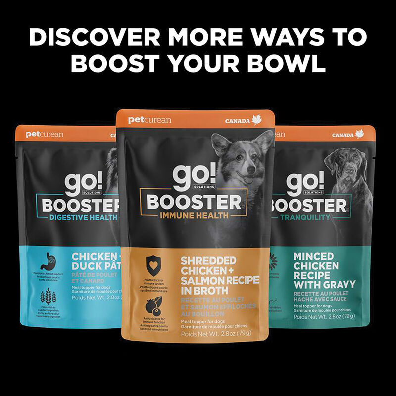 GO! SOLUTIONS,  BOOSTER Joint Care Minced Chicken with gravy - 78 g - Wet Dog Food image number null