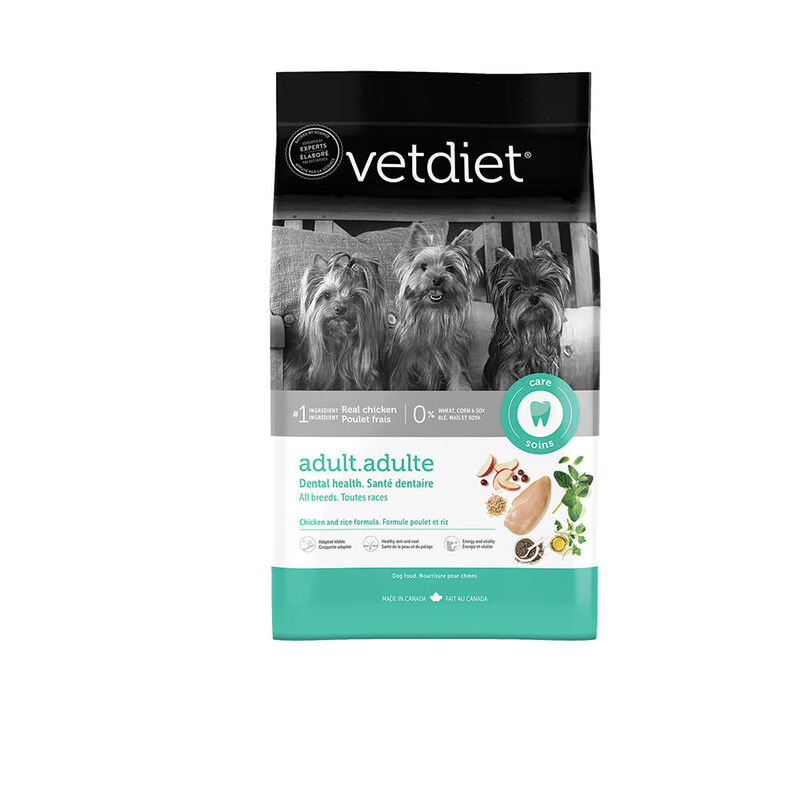 Vetdiet, Adult - Dental Health - Chicken & Rice - Dry Dog Food image number null