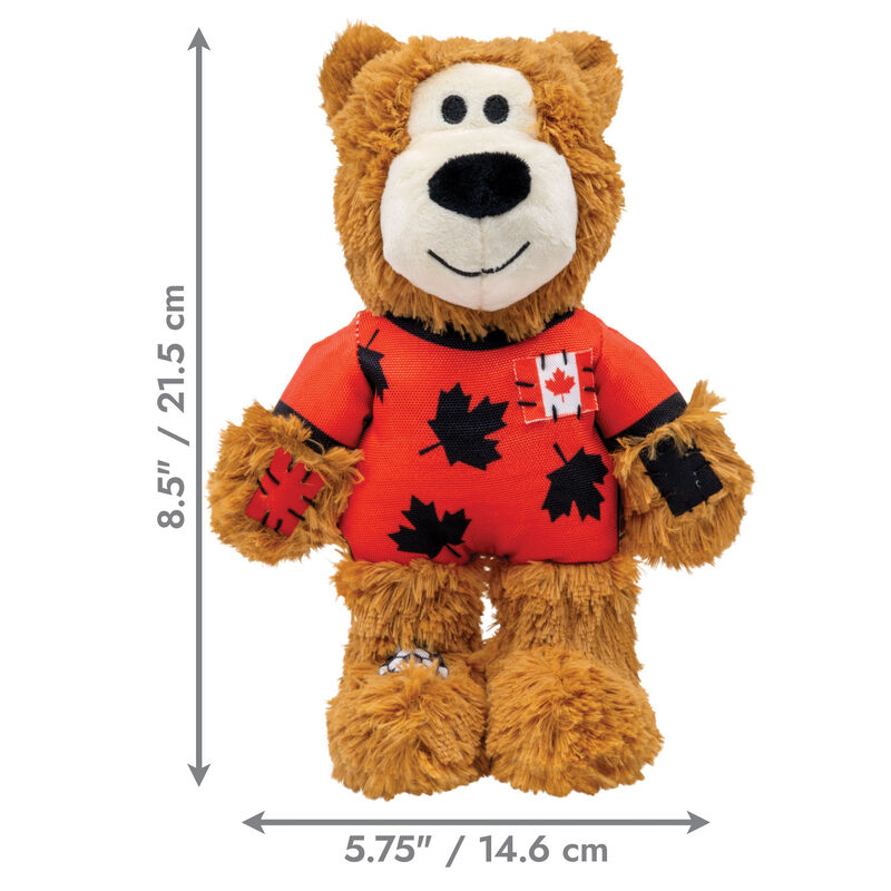 KONG Wild Knots Sport Bear Dog Toy image number null