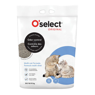 O'select Multi-Cat Clumping Clay Litter