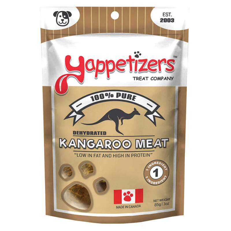 Yappetizer, Dehydrated Kangaroo Meat - Dog Treat image number null