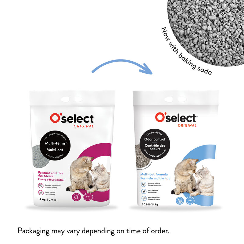 O'select Multi-Cat Clumping Clay Litter image number null