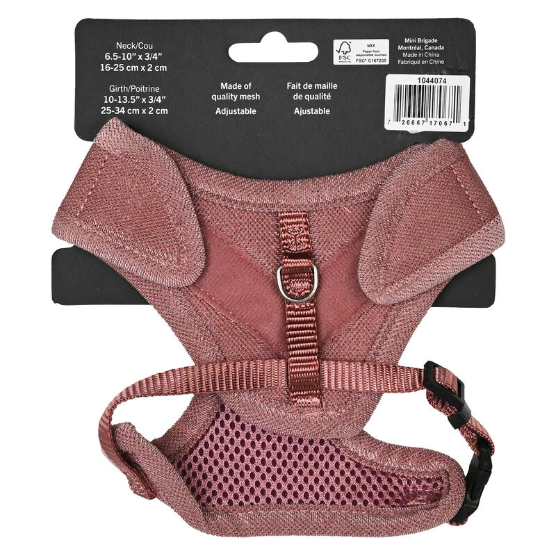 Mini Brigade, Mini Mesh Harness - Dusty Pink image number null