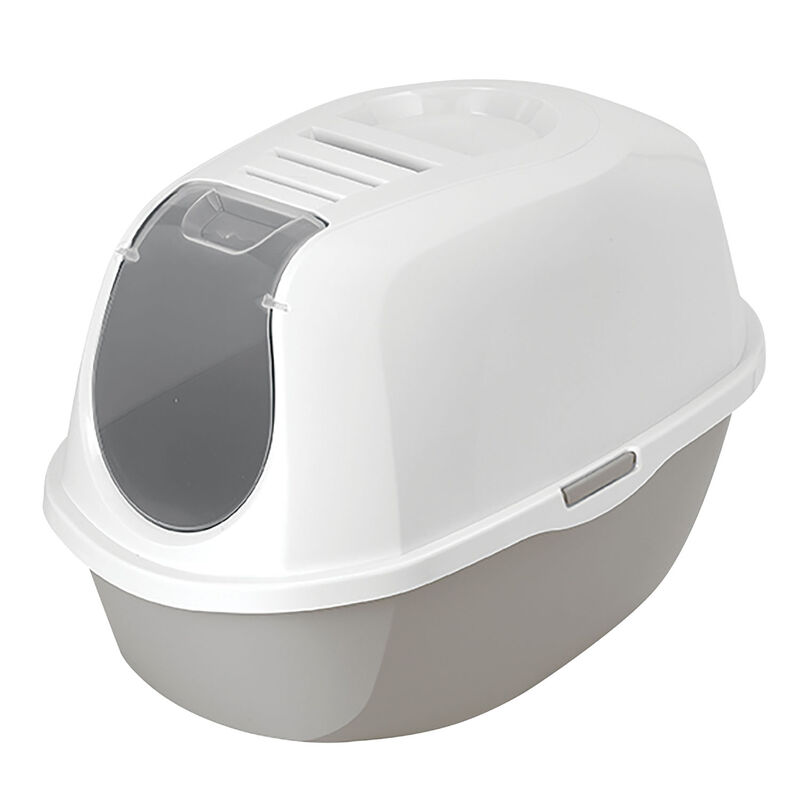 Moderna Smart Cat Closed Recycled Litterbox - Grey image number null