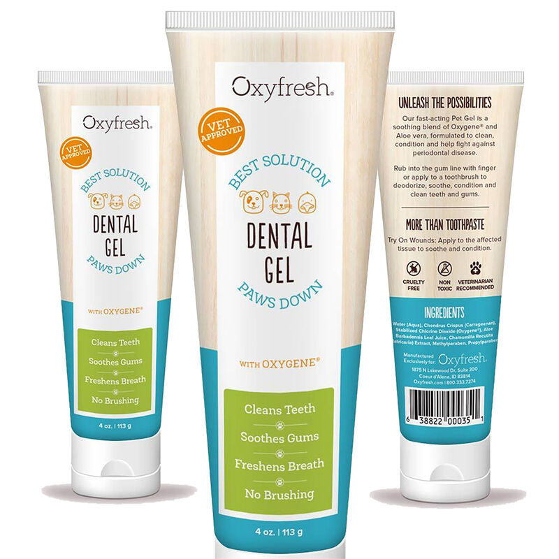 Oxyfresh, Pet Dental Gel - 4 oz image number null