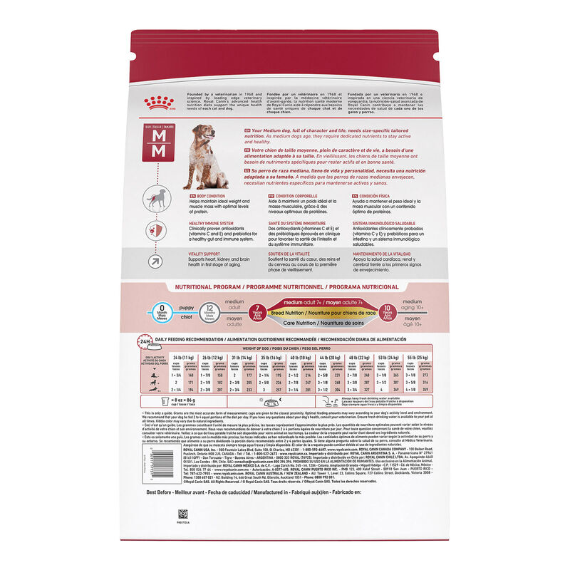 Royal Canin, Adult 7+ - Size Health Nutrition - Medium image number null