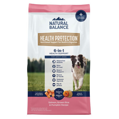 Natural Balance, Health Protection - Real Salmon, Brown Rice & Pumpkin Recipe - Dry Dog Food