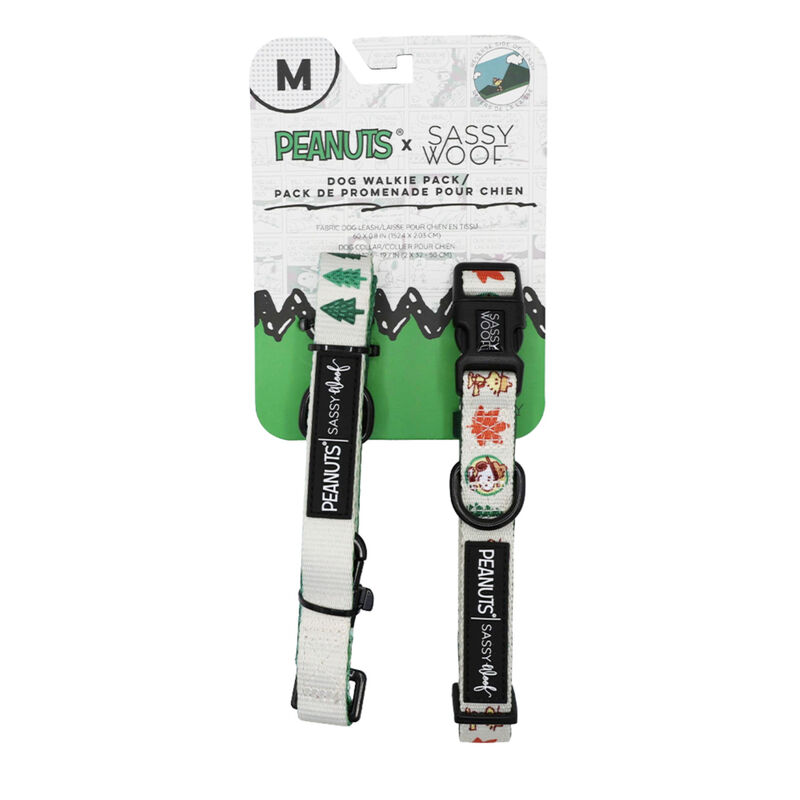 Sassy Woof, Peanut Camping Collar and Leash Set for Dogs image number null