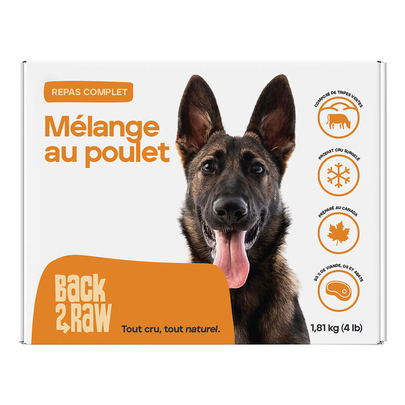 Back2Raw, Complete - Chicken Blend - 1.81 kg - 4 x 1 lb image number null