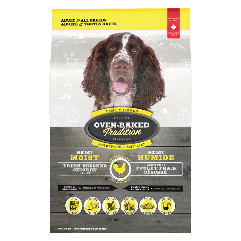 Oven Baked, Semi-Moist Chicken- Dry Dog Food image number null