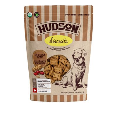 Hudson, Roasted Peanut Butter - Dog Biscuit
