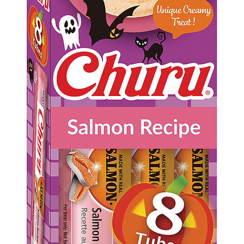 Inaba, Churu Halloween Salmon Treats - 8x14g image number null